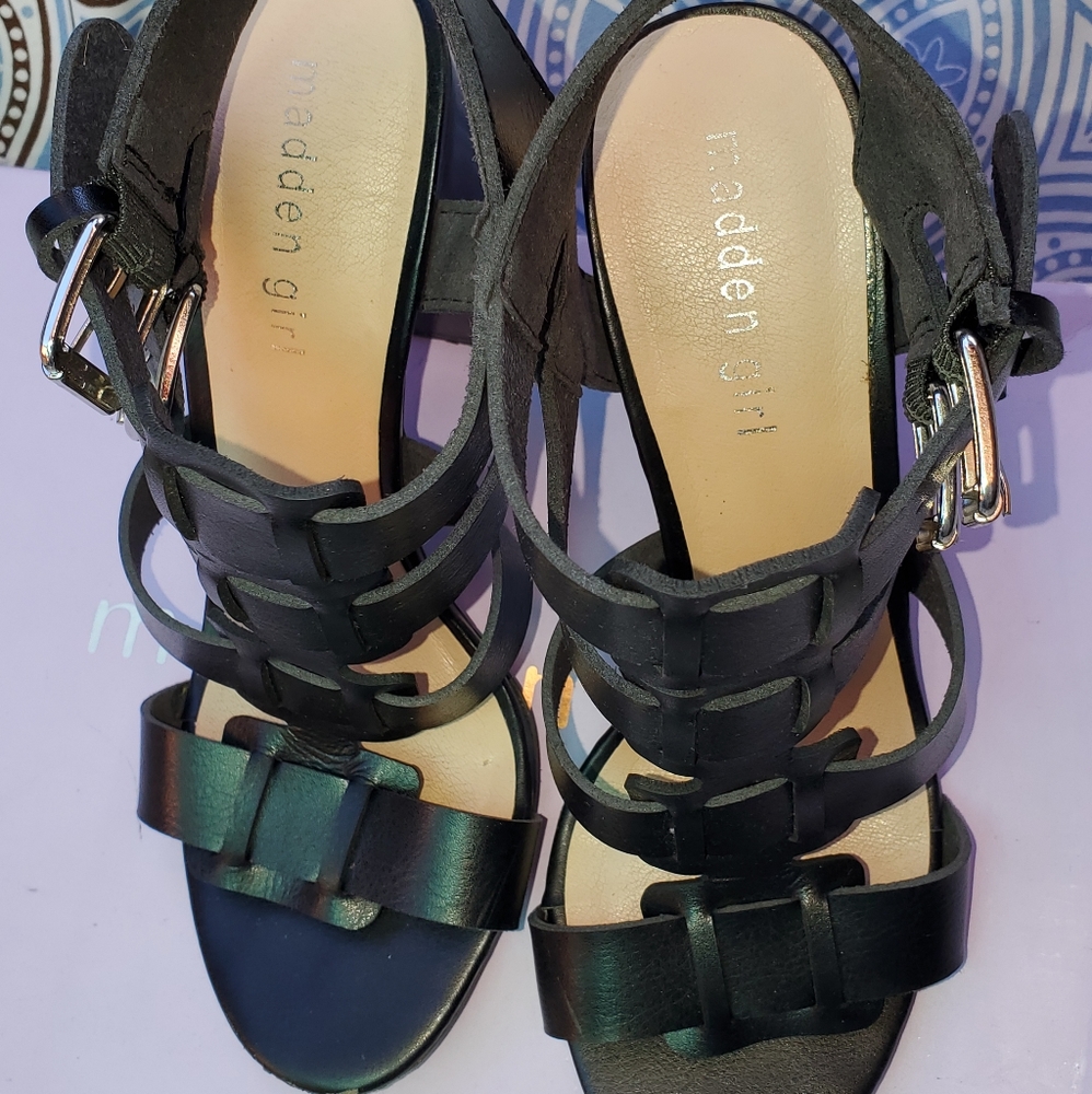 Worn with box Steve Madden dressy heels